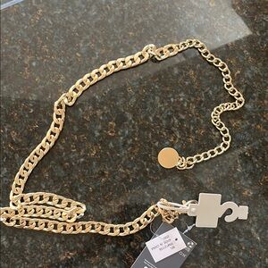 Gold Chain ladies belt